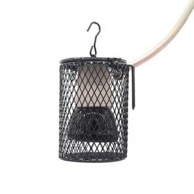 Lygchii 789534966326 Bird Heat Lamp Protective Reptile Heater Guard- Mesh Cage Lampshade Cover Fo