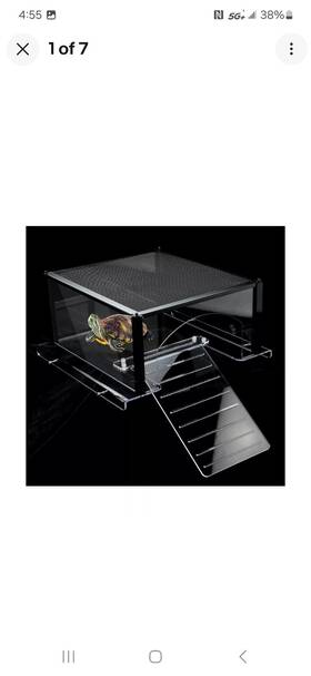 Ut-18 Lyl Leyouland Turtle Topper Basking Platform For Aquatic Turtles 40 Breeder 75 Gallon Aqua