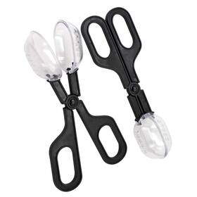 Macgoal 431245910755 2 Pieces Of Reptile Feeding Clamp Poop Scoop Cage Fish Tank Cleaning