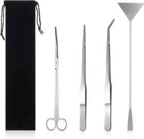 M-04-01 Majusta 4 In 1 Aquascaping Tools Aquarium Plant Anti-rust Fish Tank Sta Inch