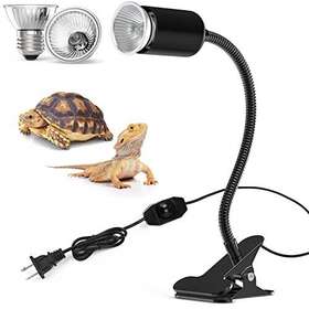 Makmzoon 797442496811 Reptile Heat Lamp Uva Uvb Turtle Light Bulb 2 Fixture
