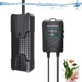 Ty-201 Mantamaze Aquarium Heater 300w/500w/800w/1000w For 20-300 Gal Fish Tank With Inch