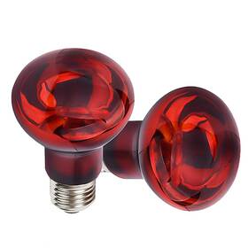 Maotopcom 798318015341 Pet Supplies 50w Infrared Heating Lamp 2 Pack 110v E27 Basking Spot Light Bu