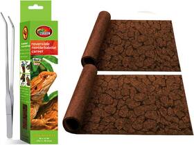 Mclanzoo 313034392356 2pcs Reptile Carpet 20 Gallon Pet Terrarium Liner Reptiles Cage Mat/substrate