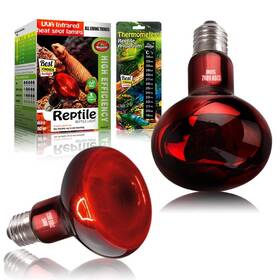 Mclanzoo 605129100190 2 Pack 50w Reptile Heat Lamp Bulb Infrared Basking Spot For Mclanzoo 605129100190 2 Pack 50w Reptile Heat Lamp Bulb Infrared Basking Spot For