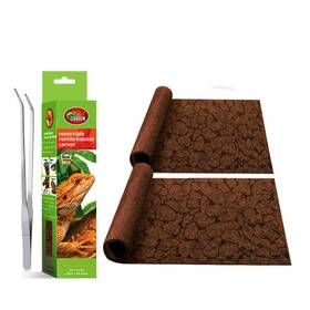 Mclanzoo 733424663734 2pcs Reptile Carpet 20 Gallon Pet Terrarium Liner Reptiles Cage Mat/substra