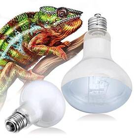 Mclanzoo 768492516330 Reptile Heat Lamp 75w 2 Pack Bulbs Amphibian Basking Light Bulb Uva Re