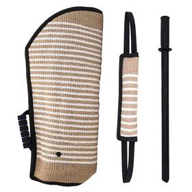 Melktemn 768611593211 Professional Dog Bite Training Set Arm With Whip Agitation Stick For