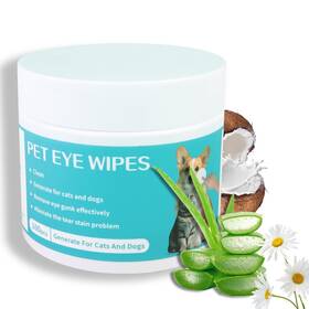 Milk-bone 632697999932 Pet Eyes Wipes For Dogs And Cats - Tear Stain Remover Gently Remove Ey