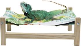 Rpthmk002 Minrzpet Bearded Dragon Bed Wooden Reptile Sleeping Hammock Tank Accesso