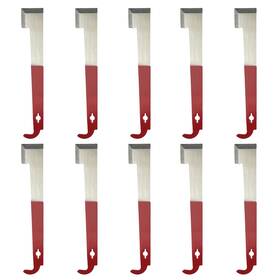 Miokun 724725954423 10 Pack Steel J Hook Bee Hive Tool Frame Lifter And Scraper For Beekeepers