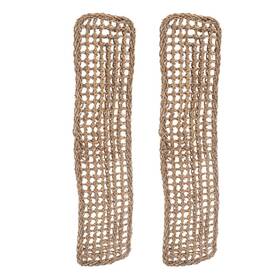 543416q9yx Mipcase 2pcs Reptile Seagrass Hammock Lizard Hanging Ladder Lounger C