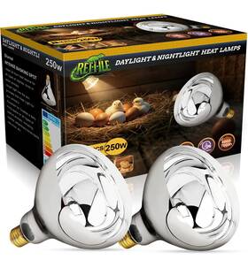 Br40-ys-125w-2 Misdood 250w Heat Lamp Clear Infrared Bulbs Flood Light Bulb For F