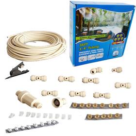 Mistcooling 688950941347 Patio Misting Kit Assembly - Make Your Own System Easy To Build And