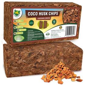 Mod-chcbr-2-2-1 Modellor Premium Super Washed Clean Coco Chips 2 Bricks 2.2 Lb. Yields 14 Qts. Of
