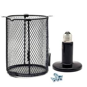 100w Moduoduo 768486849567 Reptile Lampshade Anti-scald Heating Lamp Guard Ceramic And Heat