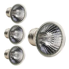 Moduoduo 768486853977 Uva Uvb Bulbs 4pcs 50w Reptile Basking Light For Turtle Amphibian Tanks Aqua