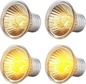 Moonorange 313108245236 4pcs Heat Lamp Bulb Light E27 Bulbs For Lizard Tortoises Snakes Spiders Rep