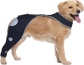 Moysoon 745984323968 Dog Anti-licking Leg Sleeve Rear Protector To Stop Licking Wound Protecti