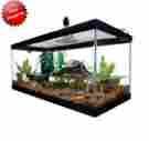 Mp45762 Wm6257 Aqua Culture 10 Gallon Aquarium Tank Kit Reptile Turtle Frog Lizard Snake Exo Animal Habitat 803173461162