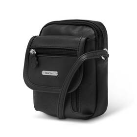H177vn Multisac H177vn/08 Womens Mini Everest Crossbody Bag One Size Black Vintage Nappa