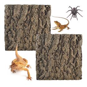 Bhg056 Muyg 2pcs Natural Cork Terrarium Background 11.81 X Inch Reptile Bark Backgr Bhg056 Muyg 2pcs Natural Cork Terrarium Background 11.81 X Inch Reptile Bark Backgr