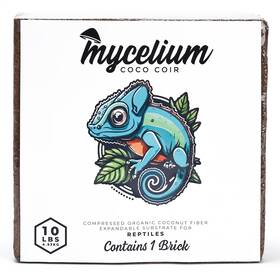 Mycelium 840426500025 100% Organic Reptile Compressed Coco Coir - Omri Certified Eco-friendly Beddi