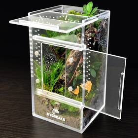 Cwmx00006 Mygiikaka Jumping Spider Enclosure Bug Cage Mantis Habitat Insect Terrarium 5-10 Gal