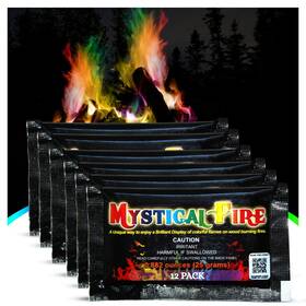 Mystical Fire 885427622154 Color Changing Packets Pits Campfire Enchanted Multi-color