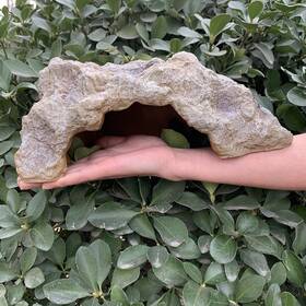 Mz Technology 744110726732 Oversize Resin Rock Reptile Hides And Caves - Large Aquarium Habitat Hideouts Fo