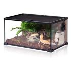 Na Reptizoo Mini Reptile Glass Terrarium Full View 701630159075