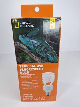National Geographic 737257594586 Tropical Uvb Fluorescent Bulb 26 Watt