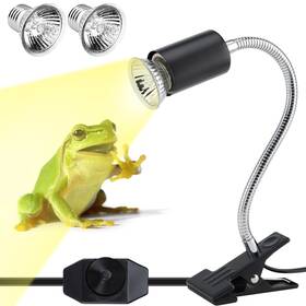 Nbiiuyige 722794657368 Reptileheat Lamp The Adjustable Temperature And 360 Rotating Hose Crawlers