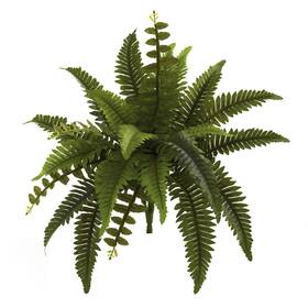 6125-s6 Nearly Natural 14 Inch Boston Fern Artificial Plant Set Of 6