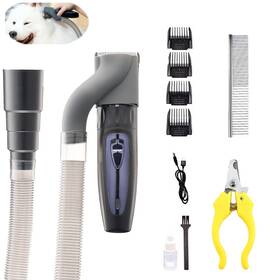 Pvc2100 Nebulabloom 2in1 Pet Grooming Clipper Wtih Vacuum Connector Professional Hai