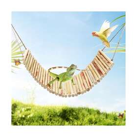 Xyglppt4017 Neeenn Lizard Climbing Toys Natural Material Reptile Ladder Bridge Ta