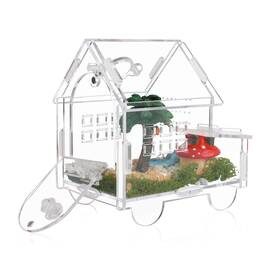 Chexing-zz-2-us Nenheioni Premium Acrylic Jumping Spider Enclosure Tarantulas And Praying Mantis - Versat