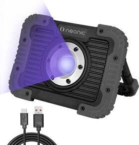 Bl12 Neonic Rechargeable Uv Led Black Light Battery Operated Powered