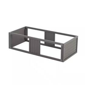 New Age Pet 705353425516 Ecoflex Mojave Stacker Large- Grey