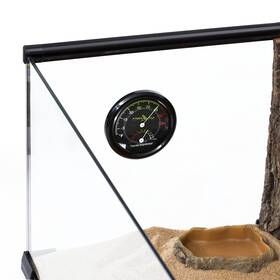 Rht01 No Reptile Terrarium Thermometer Hygrometer Dual Gauges Pet Rearing Box
