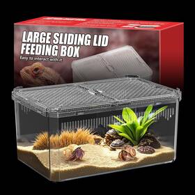Nomoy 445032063068 No Assembly Breathable And Secure Reptile Tank With High Transparency - Ideal