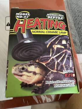 Nd-01 Nomoy Reptile Heating Normal Ceramic Lamp 3 Pack Brand New