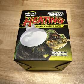 Nd-05 Nomoy 100 Watt Heating Nomo Frosted Reptile Basking Bulb Model