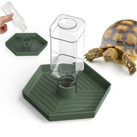 Nw-46 Nomoy Reptile Water Dispenser-bearded Dragon Bowl - Small Dish For Tort Nw-46 Nomoy Reptile Water Dispenser-bearded Dragon Bowl - Small Dish For Tort
