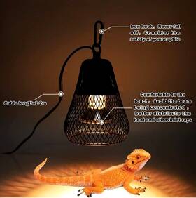 Nj-39 Nomoy Pet Gourd-shaper Hanging Mesh Cover Heat Lamp/light Model D4