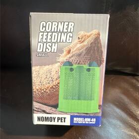 Nw-48 Nomoy Pet Corner Feeding Dish Small Model Reptile Supplies Nw-48 Nomoy Pet Corner Feeding Dish Small Model Reptile Supplies