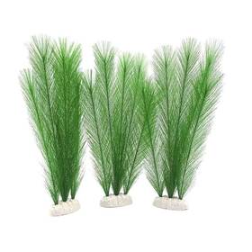 Gt-h64e-9w64 Norgail Aquarium Plastic Silk Plant Decorations Fish Tank Artificial Green Wa