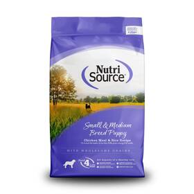Vz-tra6-xnhs Nutrisource Puppy Food For Small And Medium Breeds Chicken Meal Rice 4lb