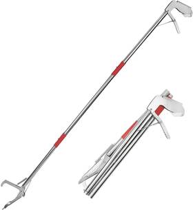 At-7hr2-03sp Ohyv 50in Snake Grabber Tool Only 17 In After Folding Stick Suit