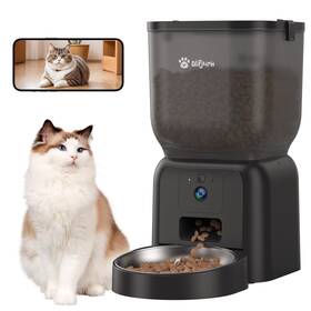 Olfjurk 714084879499 Automatic Dog And Cat Feeder App Controlled With Freshness Preservation 4l Tim